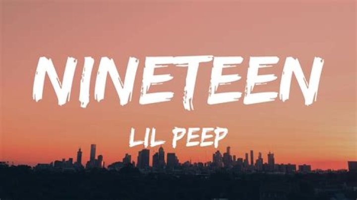 Lyrics & Translations of Nineteen by Lil Peep