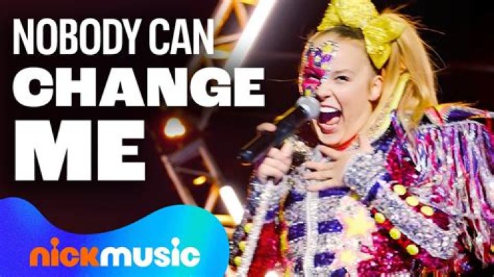 Lyrics & Translations of Nobody Can Change Me by Jojo Siwa