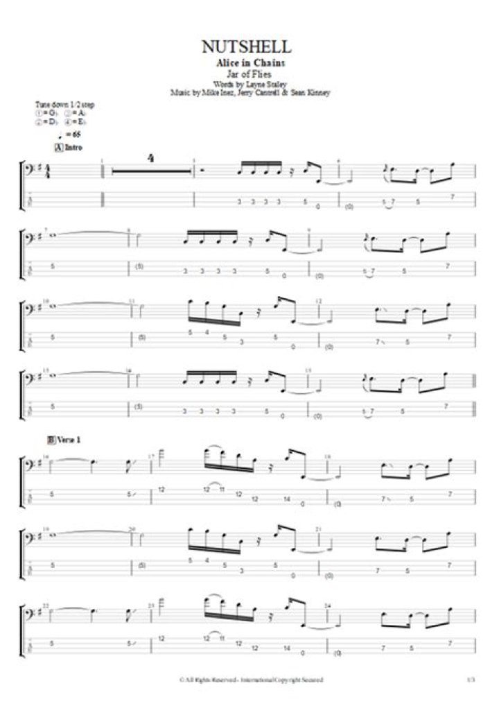 Lyrics & Translations of Nutshell by Upchurch