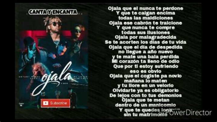 Lyrics & Translations of Ojala by Almighty & Bryant Myers & Darell