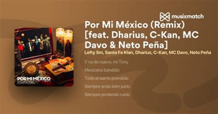 Lyrics & Translations of Ojos Tumbados by Dharius & Santa Fe Klan & Gera Mxm & Neto Peña