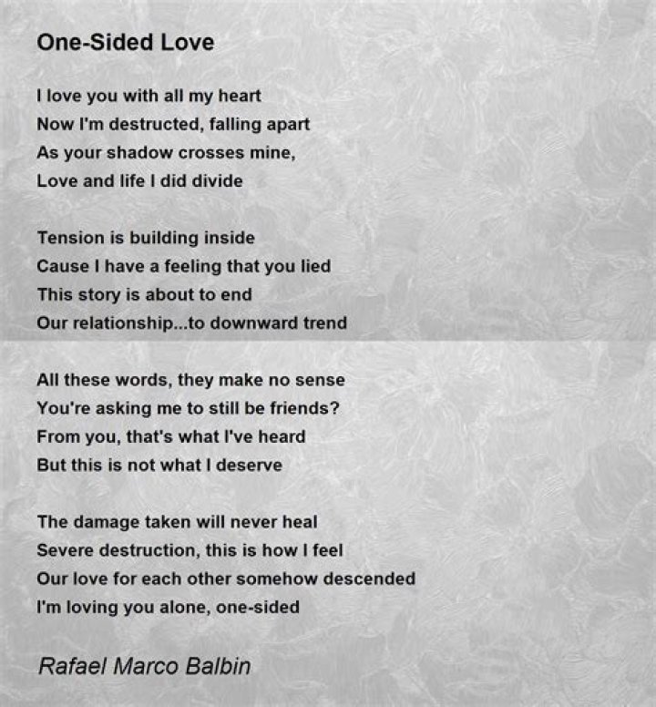 Lyrics & Translations of One Sided Love by Dylan Matthew