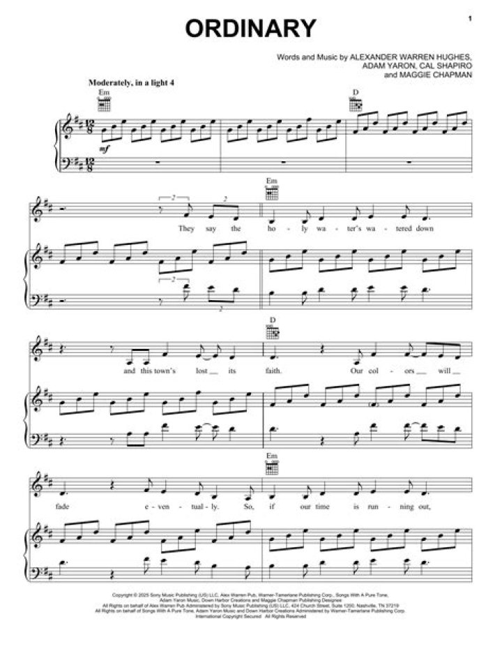 Lyrics & Translations of Ordinary Girl by Kidd G