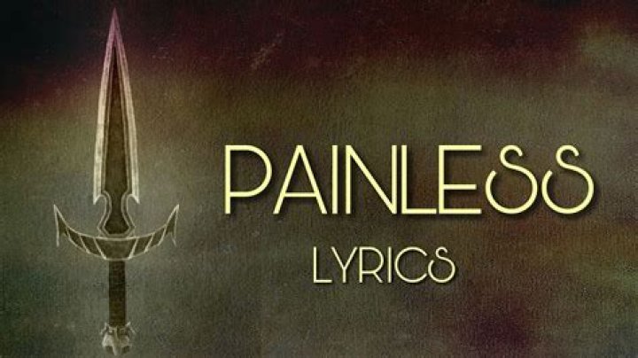 Lyrics & Translations of Painless by J.i.