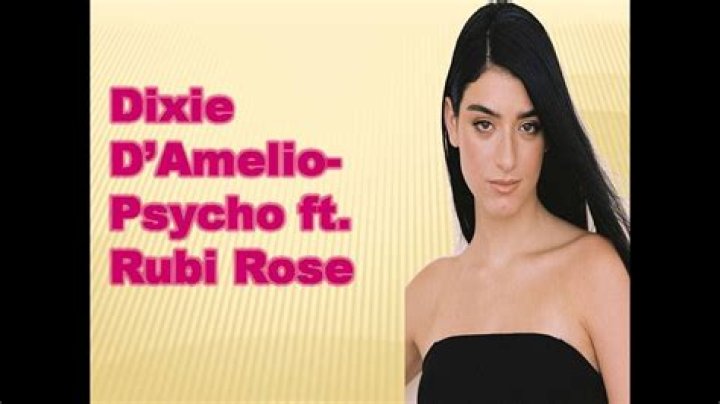 Lyrics & Translations of Psycho by Rubi Rose & Dixie D'amelio