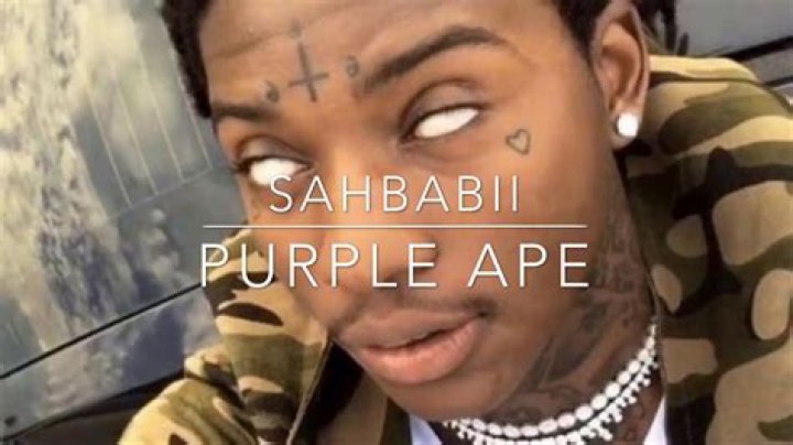 Lyrics & Translations of Purple Ape by Sahbabii