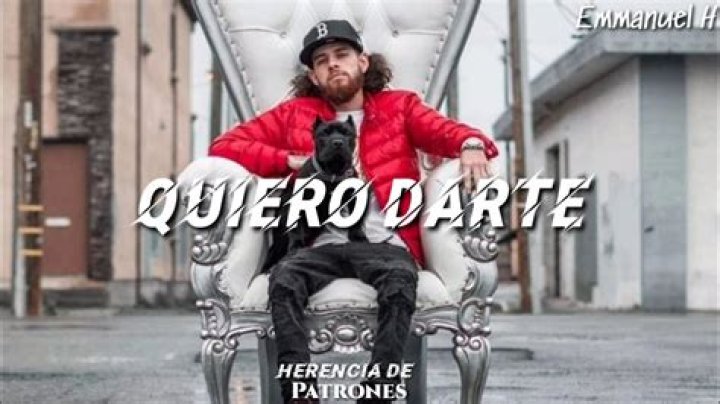 Lyrics & Translations of Quiero Darte by Herencia De Patrones