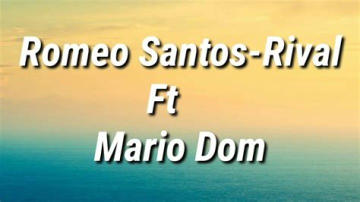 Lyrics & Translations of Rival by Romeo Santos