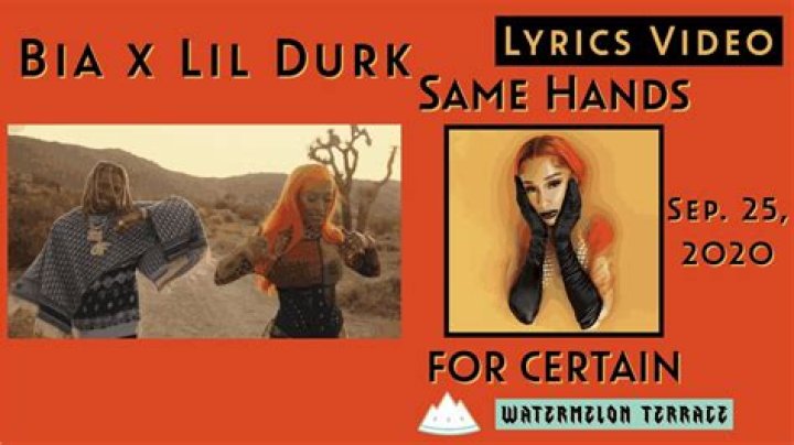 Lyrics & Translations of Same Hands by Bia