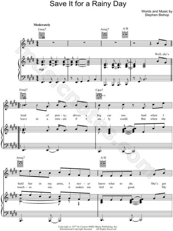 Lyrics & Translations of Save It For A Rainy Day by Old Dominion