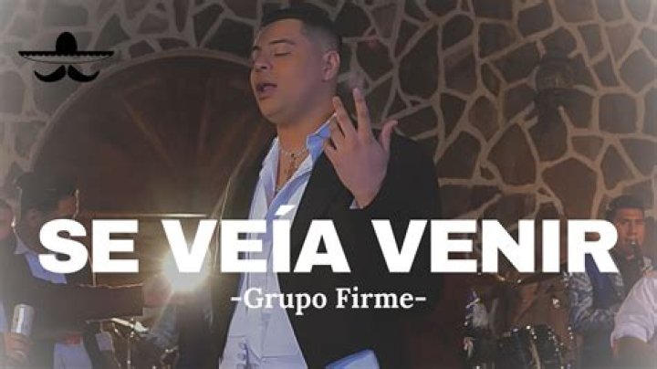 Lyrics & Translations of Se Veía Venir by Grupo Firme