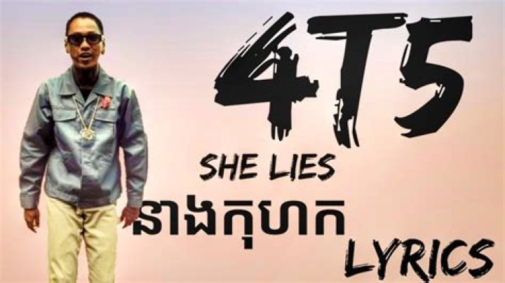 Lyrics & Translations of She Lies by 4T5