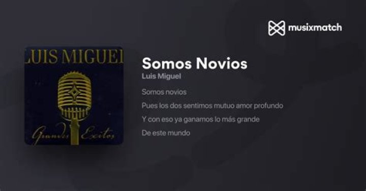 Lyrics & Translations of Somos Novios by Luis Miguel