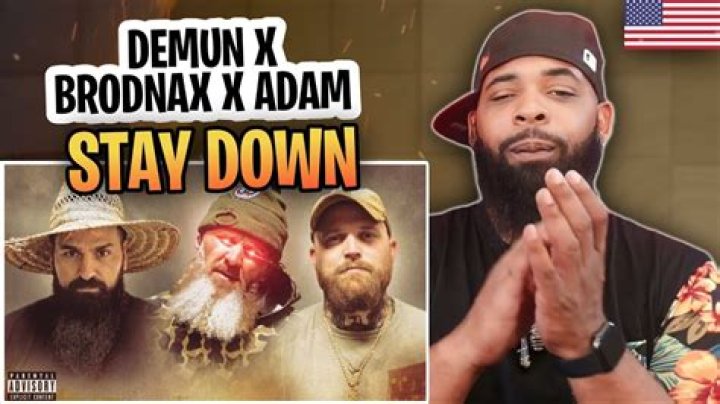 Lyrics & Translations of Stay Down by Brodnax
