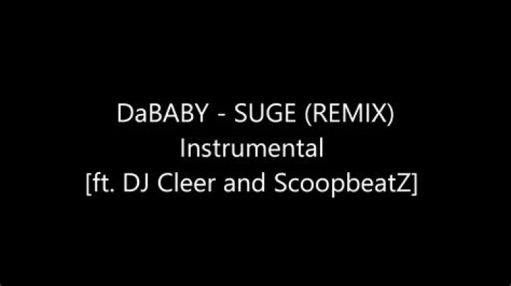 Lyrics & Translations of Suge (Uncut Version) by Dababy