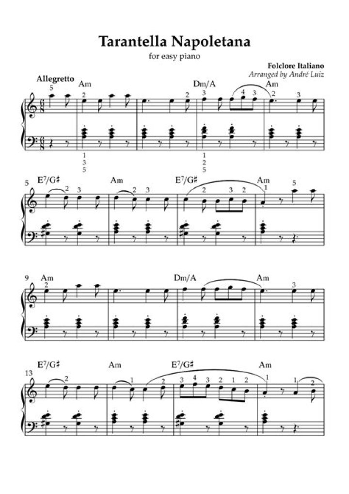 Lyrics & Translations of Tarantella by Marko