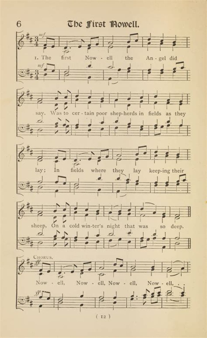 Lyrics & Translations of The First Nowell by Josh Turner