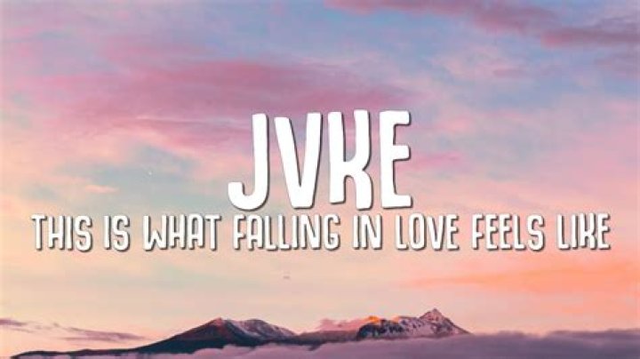Lyrics & Translations of This Is What Falling In Love Feels Like by Jvke