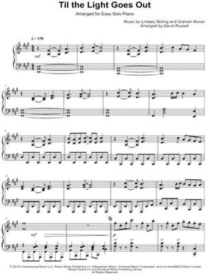 Lyrics & Translations of Til The Light Goes Out by Lindsey Stirling