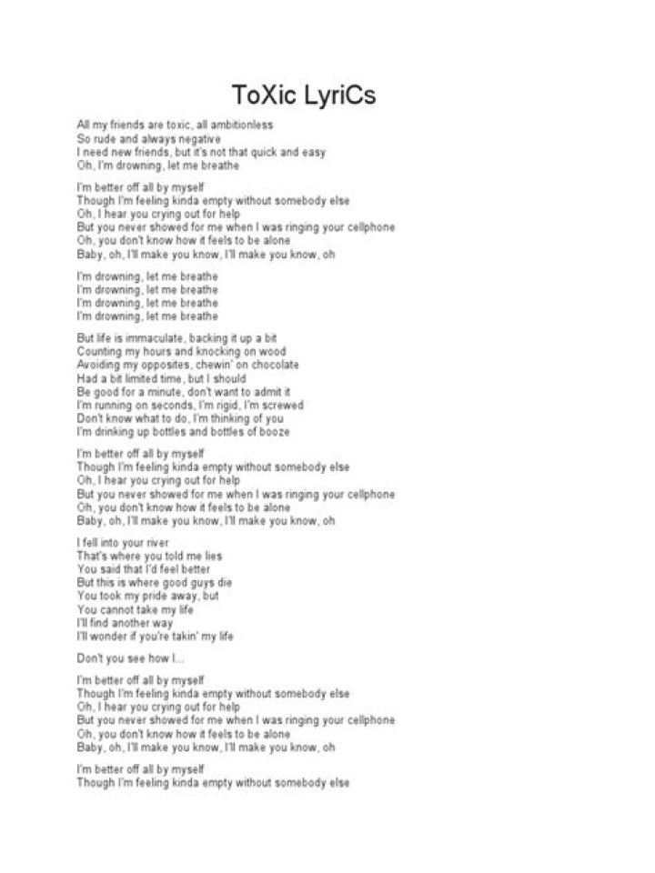 Lyrics & Translations of Toxic by Polo G