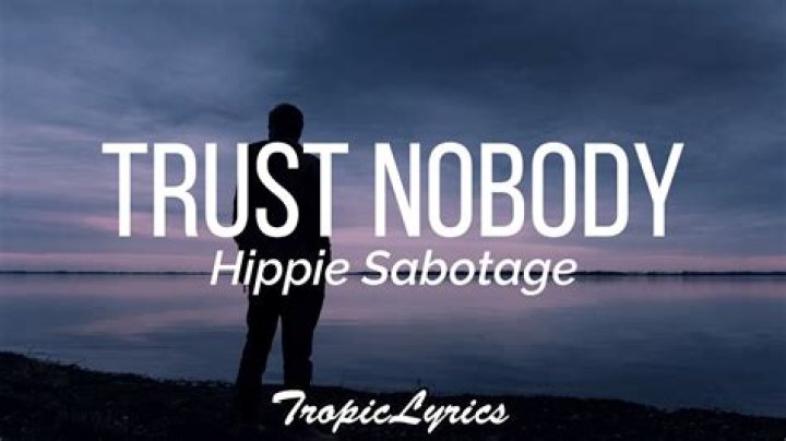 Lyrics & Translations of Trust Nobody by Hippie Sabotage