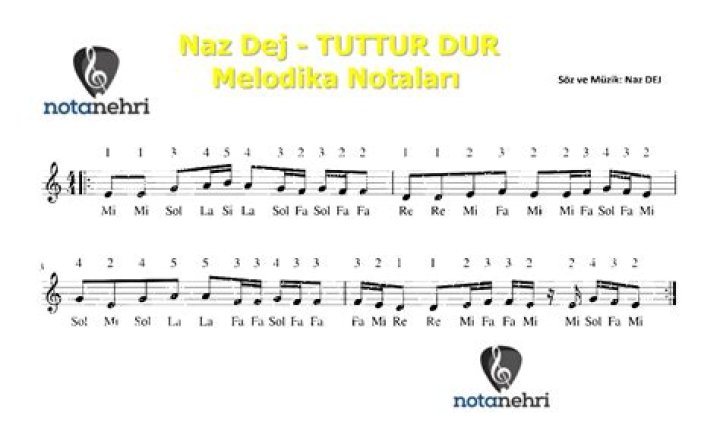 Lyrics & Translations of Tuttur Dur by Naz Dej