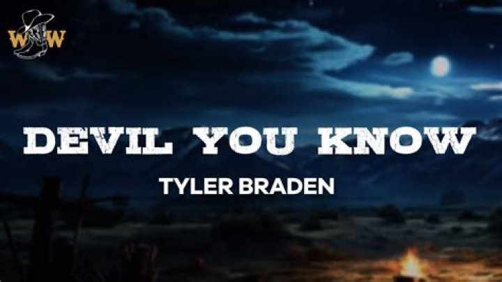 Lyrics & Translations of What Do They Know by Tyler Braden