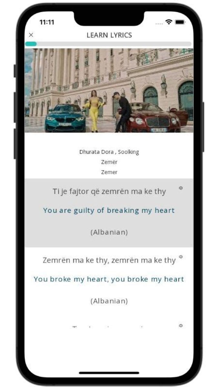 Lyrics & Translations of Zemer by Dhurata Dora