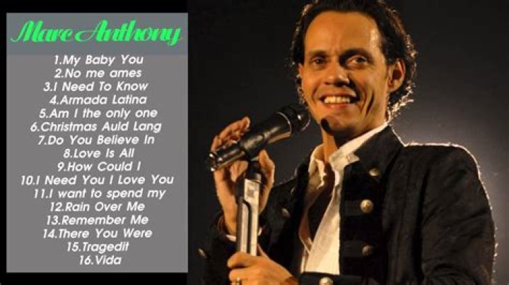 Marc Anthony Popular Songs | Popnable