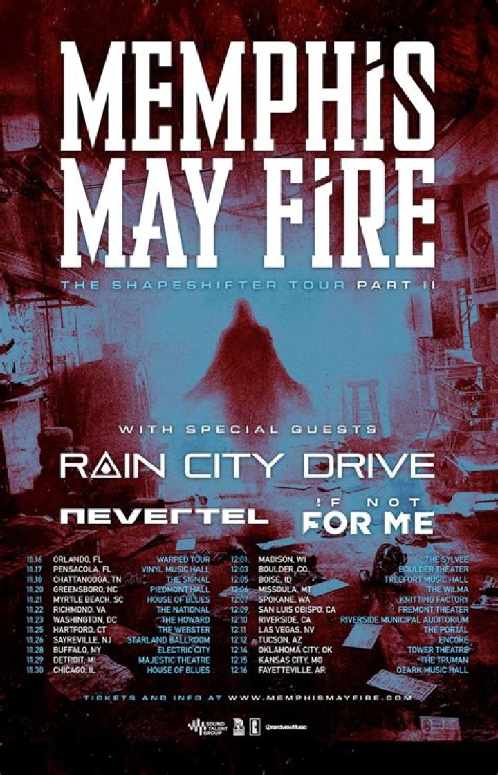 Memphis May Fire from USA