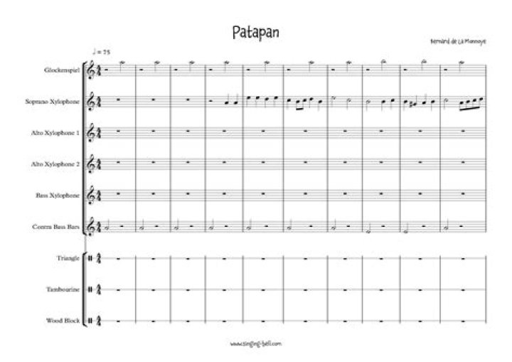 Orff Arrangements Pop Songs Free