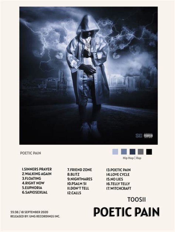 Poetic Pain by Toosii from USA