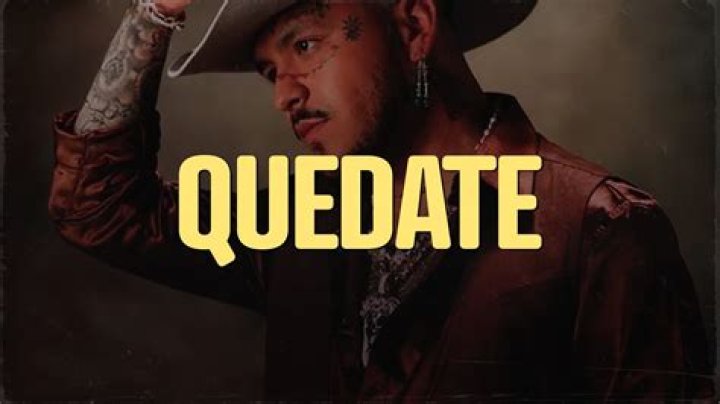 Quédate by Christian Nodal from Mexico