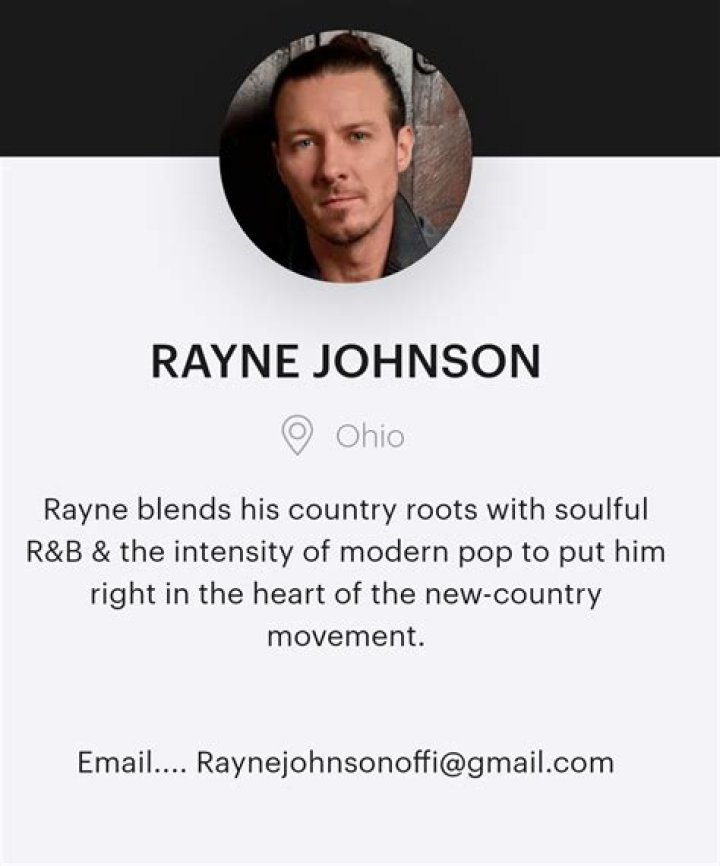 Rayne Johnson's Biography And Facts'