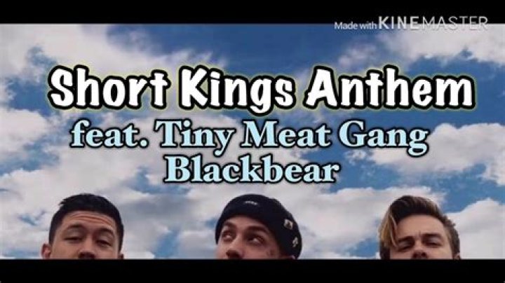 Short Kings Anthem by Blackbear & Tiny Meat Gang / Tmg from USA