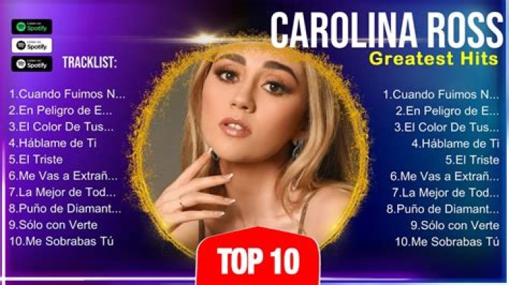 Songs released by Carolina Ross from Mexico