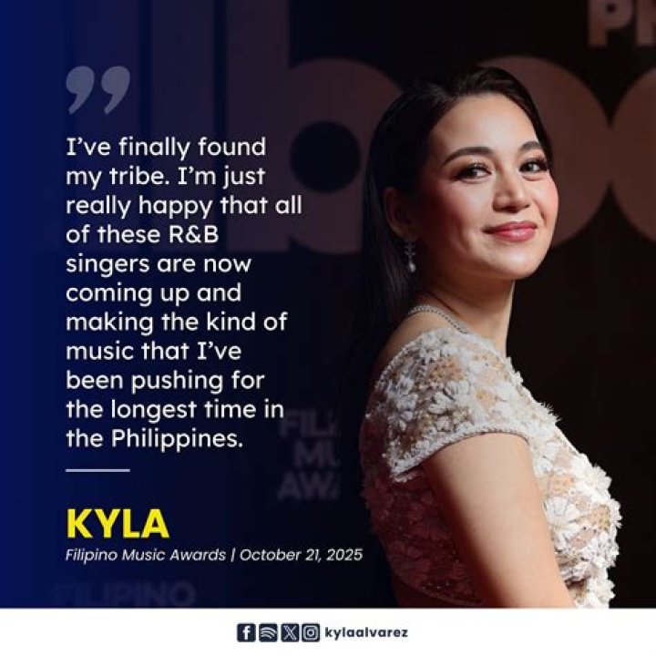 Songs released by Kyla from Philippines