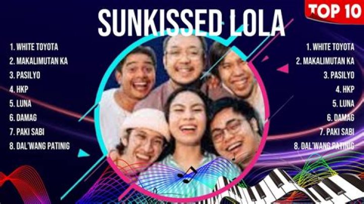 Songs released by Sunkissed Lola from Philippines