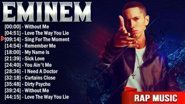 Songs Where Eminem Raps Really Fast