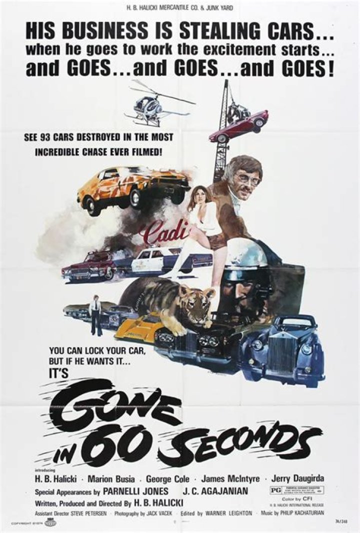 Soundtrack From Gone In 60 Seconds