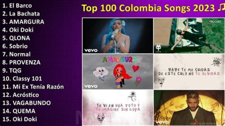 Top 100 Best Colombian Songs Of All The Time