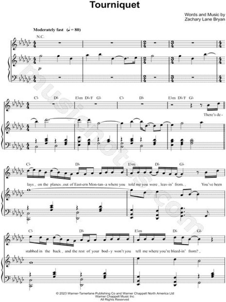 Tourniquet by Zach Bryan from USA