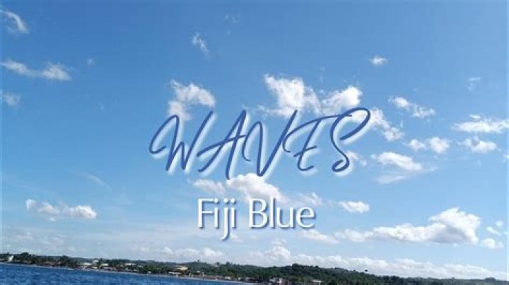 Waves by Fiji Blue from USA